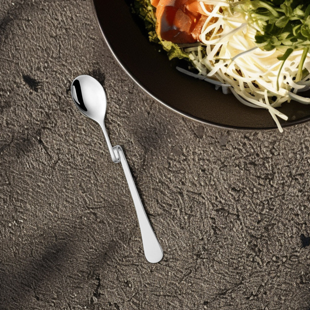 Bar Spoon Twisted - 6 Cucharas de Acero Inoxidable en