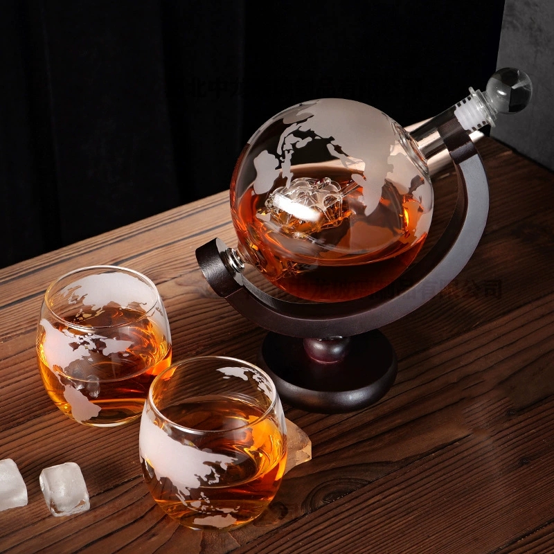 Decanter Globe Set - Juego de decantador de globo creativo