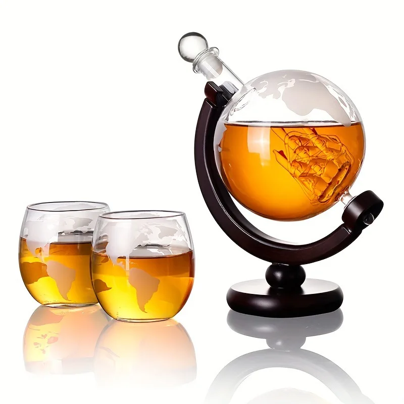 Juego de decantador de whisky  - Decanter Globe Set reseña y precio