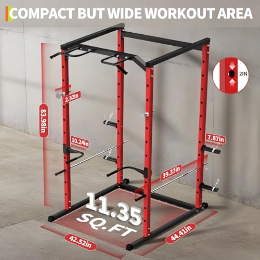 Jaula de potencia de alta resi - Home Bar And Gym reseña y precio