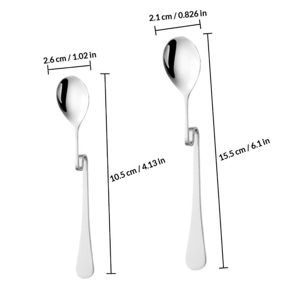6 Cucharas de Acero Inoxidable - Bar Spoon Twisted reseña y precio