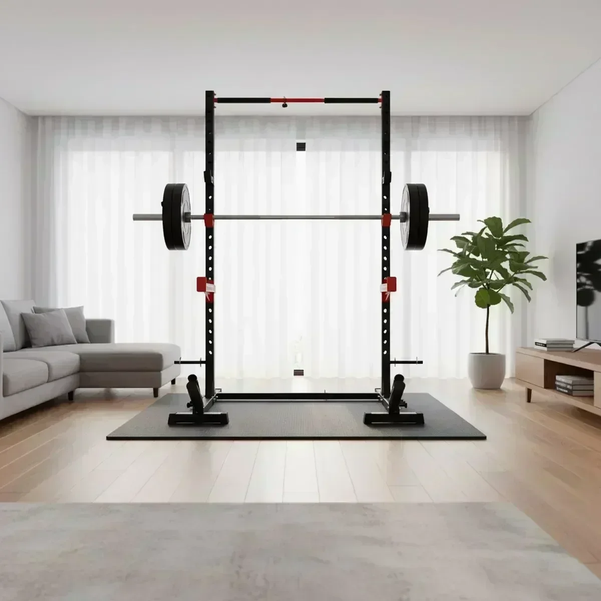Rack de Sentadillas Ajustable  - Home Bar And Gym reseña y precio